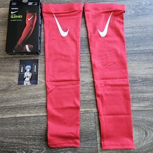 Nike Pro Dri-Fit 3.0 Football Sleeves Red S/M